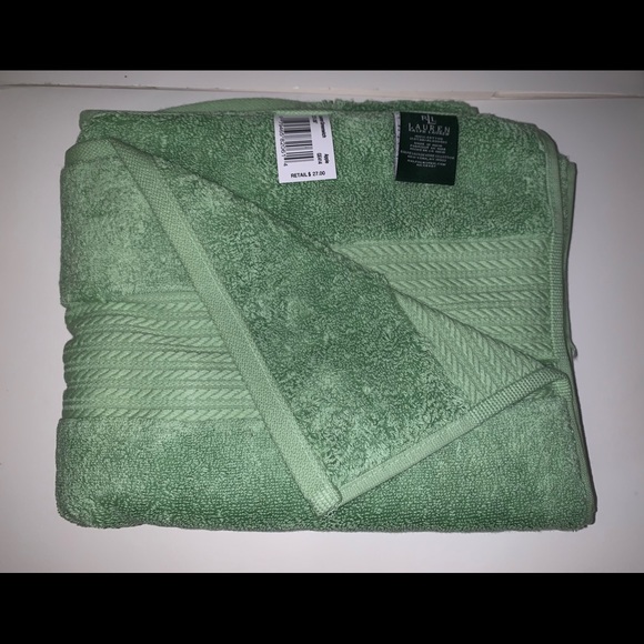 Ralph Lauren Cotton Bath Mat Apple Green 22x36” New NWT - Picture 2 of 7